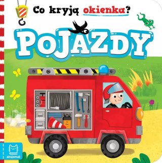 KSIĄŻECZKA DLA DZIECI - CO KRYJĄ OKIENKA? POJAZDY