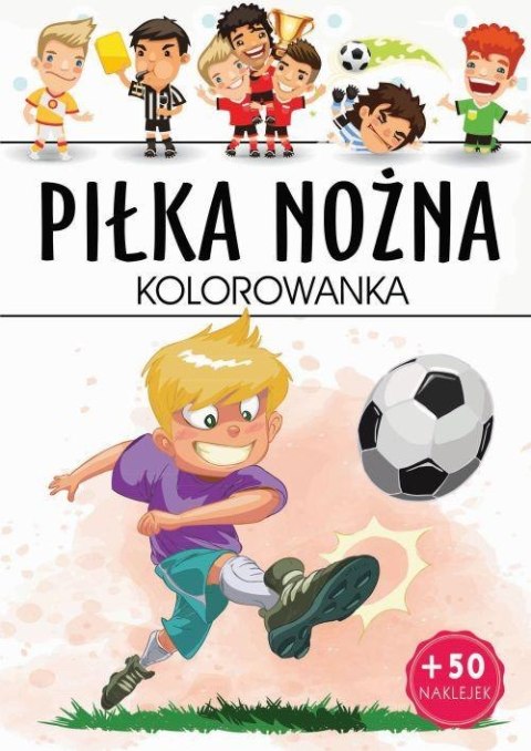 Piłka nożna kolorowanka