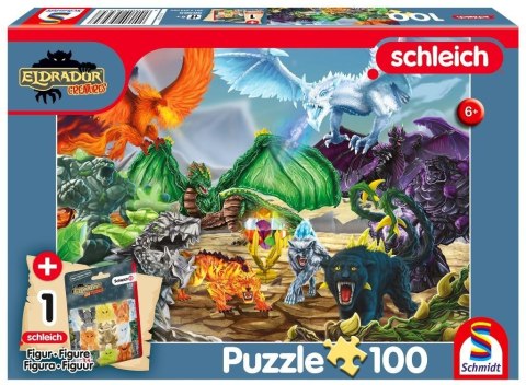 Puzzle 100 Bitwa o Super Kryształ + figurka G3