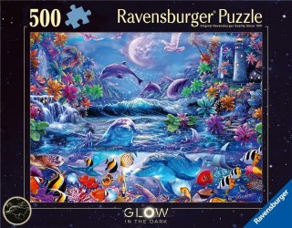 Puzzle 500 świecące - Magiczny świat