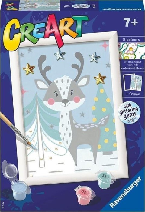 CreArt: Zimowy jelonek CreArt: Zimowy jelonek