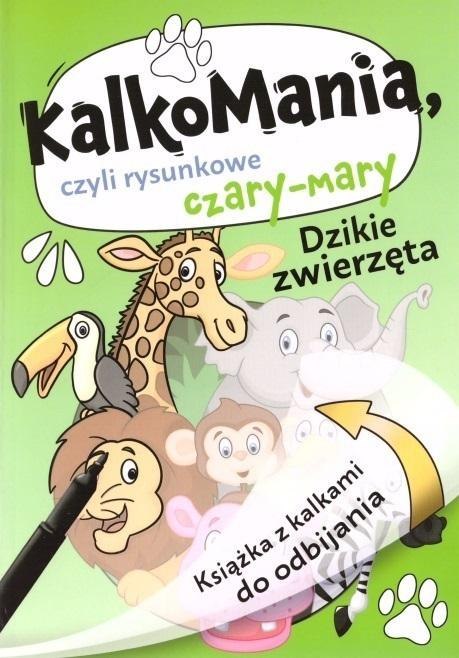 Kalkomania. Dzikie zwierzęta