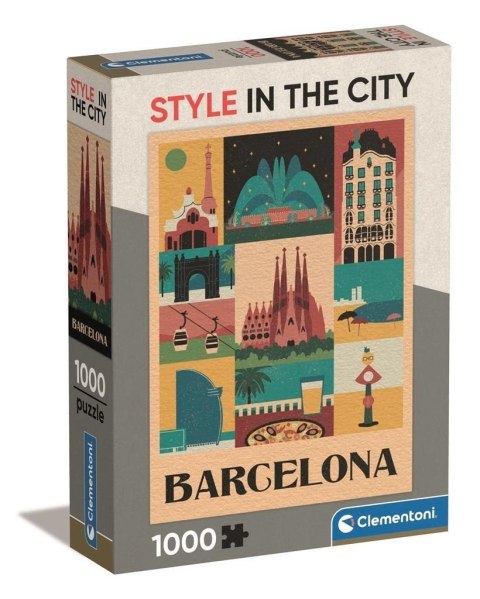 Puzzle 1000 Compact Barcelona