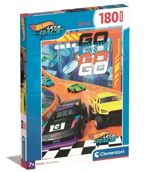 Puzzle 104 Super Kolor Hot Wheels