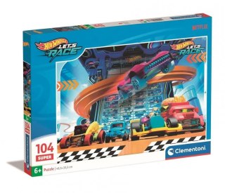 Puzzle 104 Super Kolor Hot Wheels