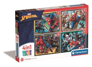 Puzzle 4w1 Super Kolor Marvel