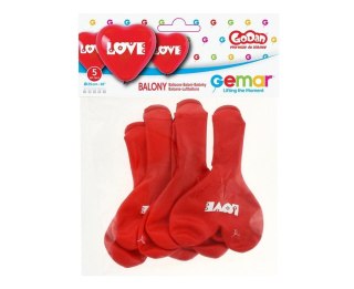 Balony premium Love 5szt