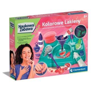 Naukowa zabawa. Kolorowe lakiery