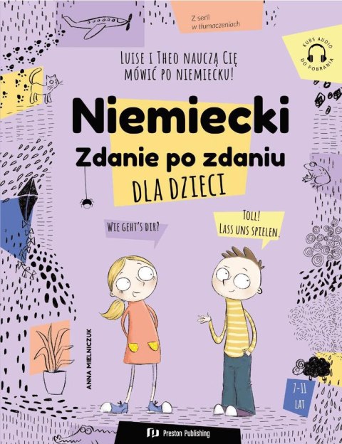 Niemiecki dla dzieci. Zdanie po zdaniu + audio