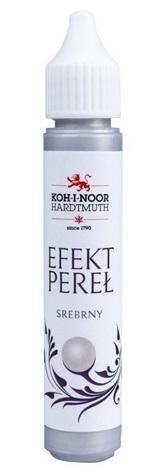 Pisak z efektem perłowym srebrny 30ml