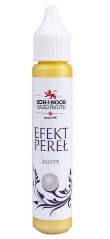 Pisak z efektem perłowym złoty 30ml