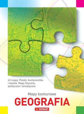 Geografia. Mapy konturowe