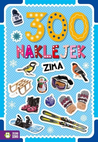 300 naklejek. Zima