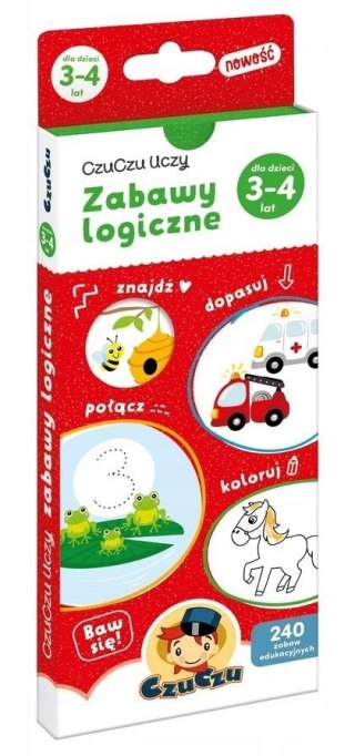 CzuCzu Uczy Zabawy logiczne dla dzieci od 3-4 lat