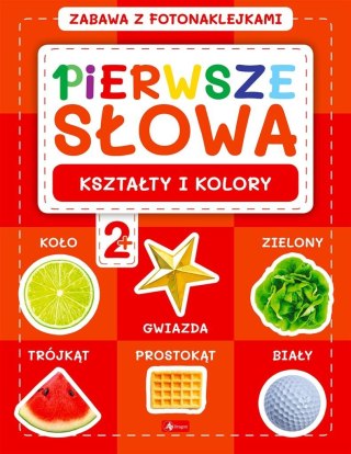 Pierwsze słowa. Zabawa z fotonaklejkami. Kształty