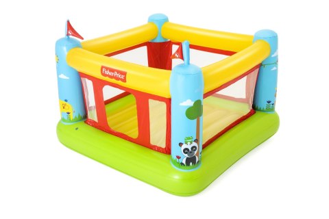 Bestway 93553 FISHER PRICE DMUCHANY ZAMEK TRAMPOLINA 175cm x 173m x 135cm