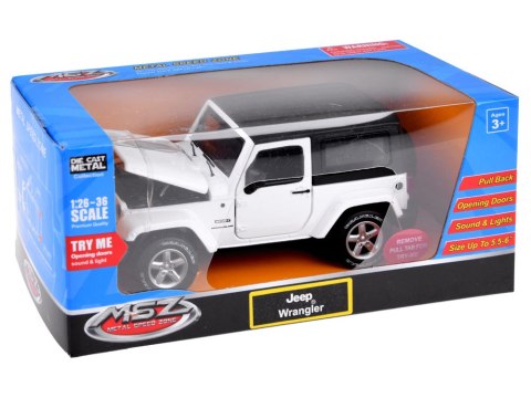 Auto terenowe Jeep Wrangler metalowy 1:32 ZA3751