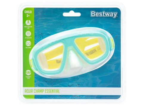 Bestway Maska Okulary do pływania i snurkowania ZIELONE 22011