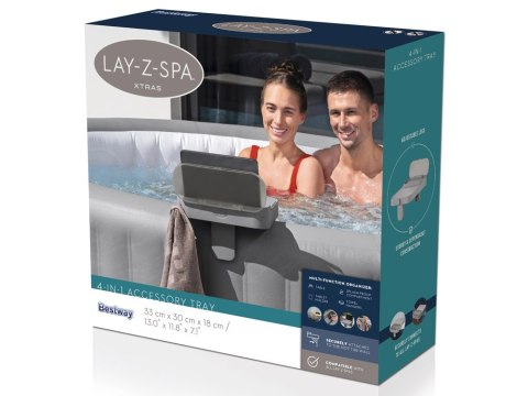 Bestway Półka 4w1 Wszystkie Lay-Z-Spa Stolik Schowek Wieszak Uchwyt 60337