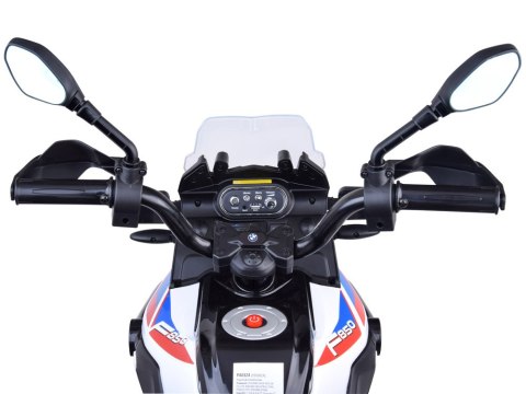 Duży motor elektryczny BMW F850 GS na akumulator dla dzieci PA0324