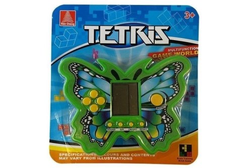 Gra elektroniczna tetris motyl zielony