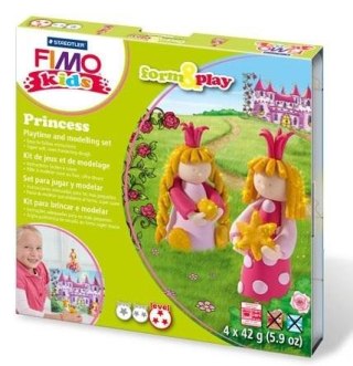 Zestaw Fimo Kids Form&Play 4 x 42g Księżniczki