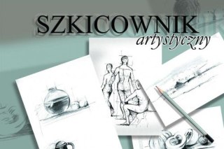 Szkicownik do rysunku A4-96k 90g