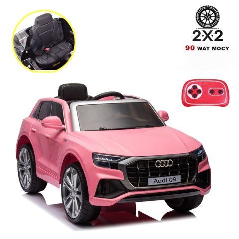 ORYGINALNE AUDI Q8 W NAJLEPSZEJ OPCJI, MIĘKKIE KOŁA, MIĘKKIE SIEDZENIE/JJ2066