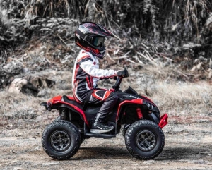 Quad Maverick ATV Czerwony