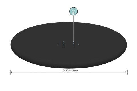 Pokrywa Na Basen Rozporowy 8FT 244cm BESTWAY