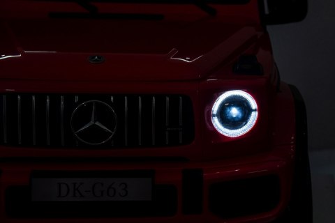 Pojazd Mercedes Benz G63 AMG XXL STRONG MP4 Czerwony