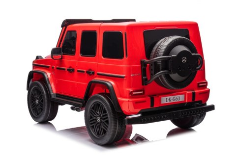 Pojazd Mercedes Benz G63 AMG XXL STRONG MP4 Czerwony