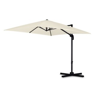 Parasol ogrodowy składany 8 segmentowy 420 cm z pokrowcem Plonos PL-883