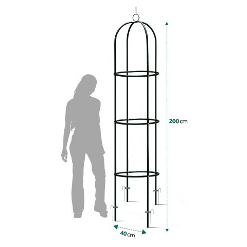 Pergola ogrodowa kolumna 200 cm Plonos PL-992