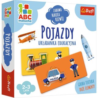 Gra Edukacyjna Pojazdy z Serii ABC Malucha Trefl 01942