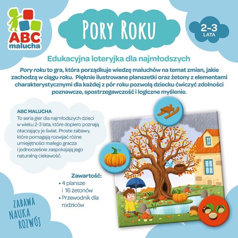 Gra Edukacyjna Pory Roku z Serii ABC Malucha Trefl 01941