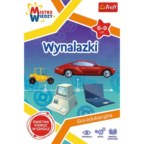 Gra Wynalazki z Serii Mistrz Wiedzy Trefl 01958