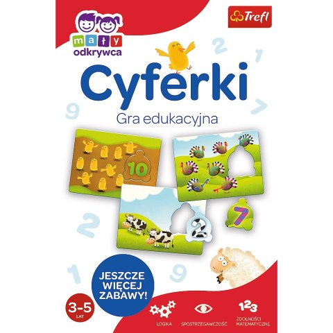 Gra edukacyjna Cyferki z Serii Mały Odkrywca Trefl 01946