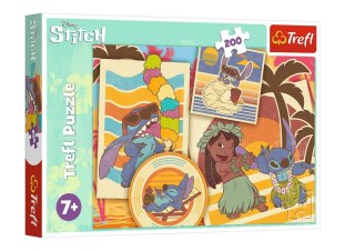 Puzzle - 200 - Muzyczny świat Lilo and Stitch - Disney Lilo and Stitch Trefl 13304