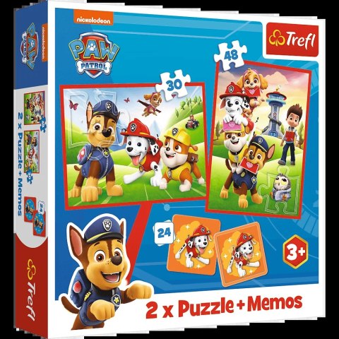 Puzzle - 2w1 + memos - Psia ekipa w akcji - Viacom PAW Patrol 93337