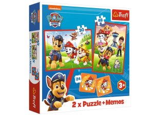 Puzzle - 2w1 + memos - Psia ekipa w akcji - Viacom PAW Patrol 93337