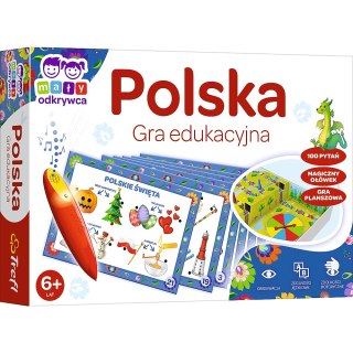 Gra Edukacyjna Polska Magiczny ołówek Trefl 02114