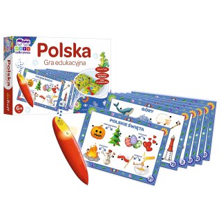 Gra Edukacyjna Polska Magiczny ołówek Trefl 02114