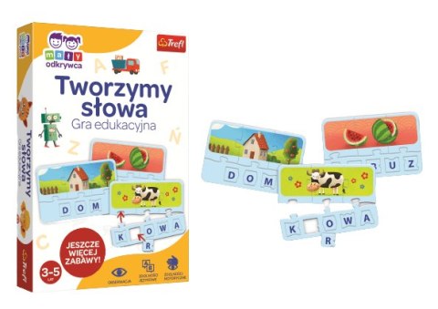 Gra Edukacyjna Tworzymy słowa Mały Odkrywca Trefl 01950