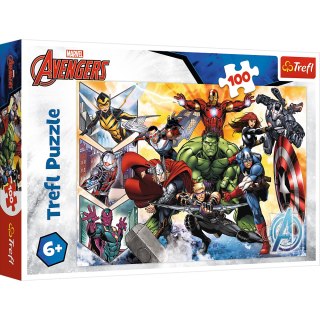 Puzzle - "100" - Siła Avengersów Trefl 16431