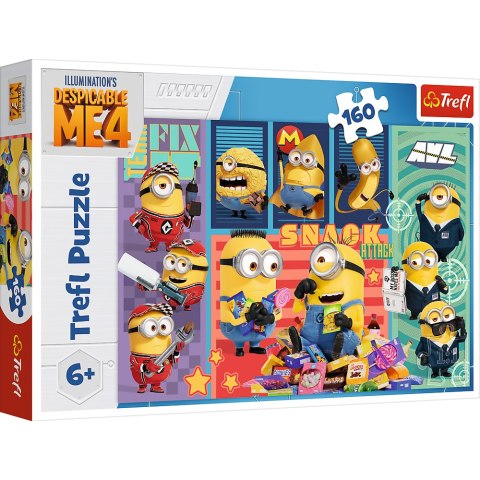 Puzzle - "160" - Minionkowa radość Trefl 15423