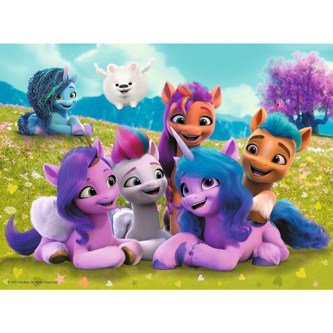 Puzzle - "30" - Przyjacielskie Koniki Pony My Little Pony Trefl 18299