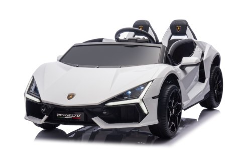 Pojazd Lamborghini Revuelto XL Biały