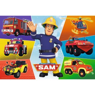 Puzzle - 100 - Pojazdy Strażaka Sama - Prism A and D Fireman Sam 16354