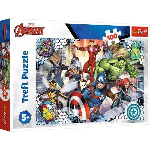 Puzzle - 100 - Sławni Avengers - Disney Marvel The Avengers 16454